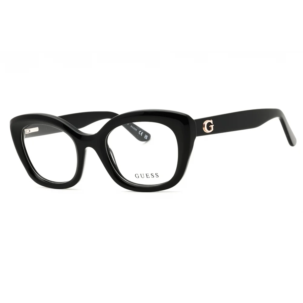 NWT Guess GU50225 Black Cat Eye 51mm Eyeglasses